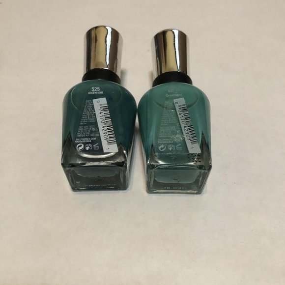 2 X Sally Hansen COMPLETE SALON MANICURE, 525/621 Greenlight .5 fl oz - Picture 4 of 5